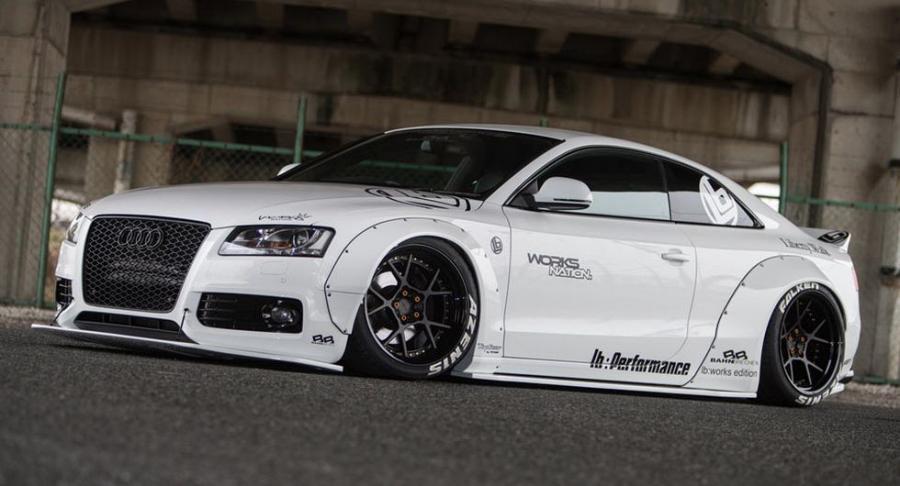  Audi A5 Coupe by Liberty Walk on Rotiform Wheels 2016 года  (фото 1 из 10)